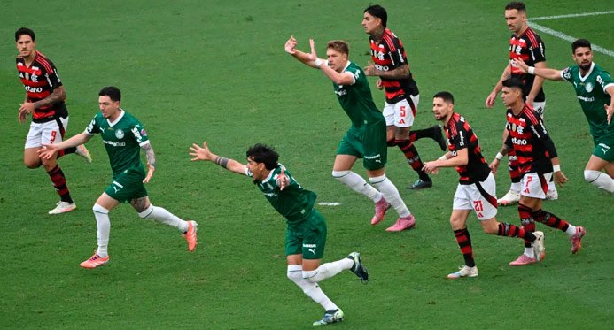 Palmeiras e Flamengo repetem a final da Libertadores 2021