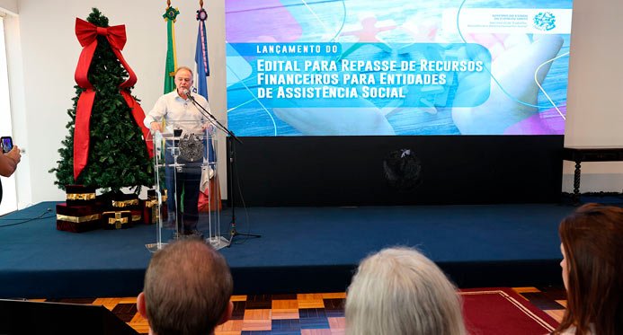 Governo do ES lança edital que destina quase R$ 10 milhões a entidades de Assistência Social