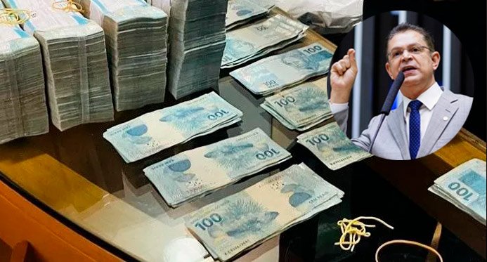 PF apreende cerca de R$ 400 mil na casa de Sóstenes Cavalcante