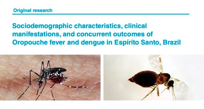 Estudo da Sesa sobre Dengue e Oropouche é destaque em revista científica da OPAS