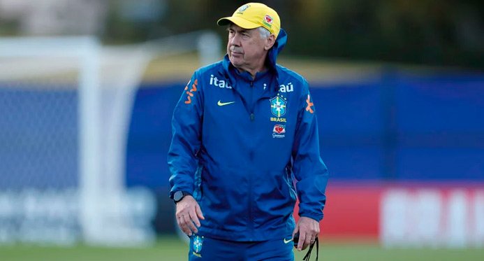 “A avaliação é física, não técnica”, diz Ancelotti sobre ausência de Neymar