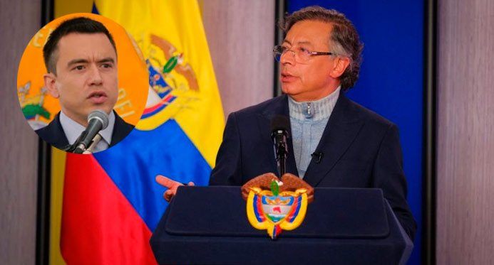 Bomba na fronteira com o Equador vem do Exército Equatoriano, confirma Petro