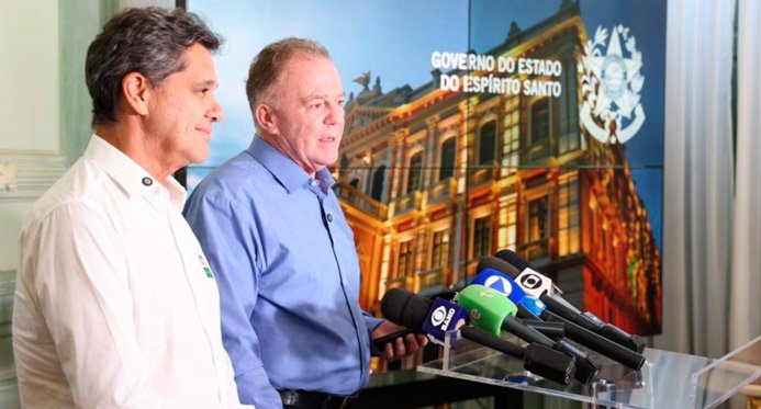 Casagrande reforça confiança em Ricardo Ferraço para a sucessão no Governo do ES