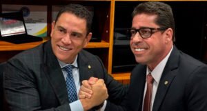 Da Vitória e Marcelo Santos comemoram apoio do TSE à federação União Progressista no ES