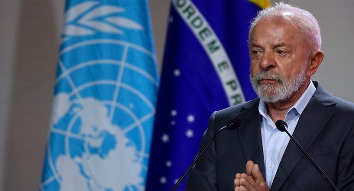 Lula critica o fracasso da ONU em resolver conflitos globais
