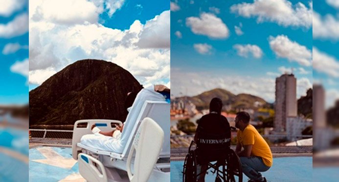 Projeto ‘Brisa da Esperança’ traz acolhimento e bem-estar aos pacientes do Hospital São Lucas