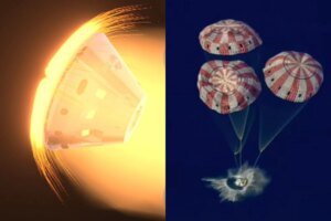 Após calor extremo, astronautas retornam à Terra e seu estado de saúde é revelado