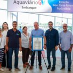 Casagrande e Ferraço inauguram estação Aquaviário e melhorias na Rodoviária de Vitória