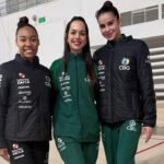 Ginastas capixabas estreiam na Copa do Mundo de Ginástica Rítmica, no Uzbequistão