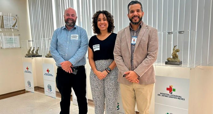 Hospital Dr. Jayme recebe delegação do Consulado Geral dos Estados Unidos