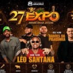 Atrações nacionais confirmadas para a 27ª Expo Aracruz