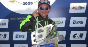 Aos 11 anos, campeão brasileiro de kart capixaba disputa o Sul-Americano no Rio Grande do Sul