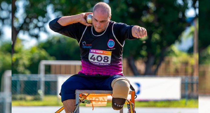 Capixaba conquista duas medalhas de ouro no Encontro Paralímpico do Piauí