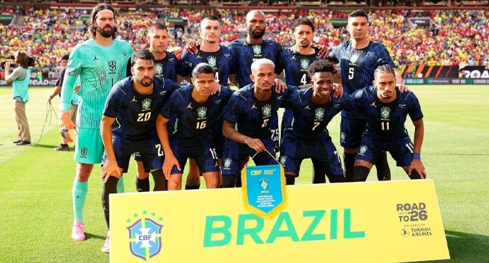 Brasil inicia a Copa do Mundo em sexto lugar no ranking da FIFA e ameaçado pelo primeiro rival