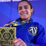 Capixaba Thaís Loureiro conquista bronze no Mundial de Jiu-Jitsu nos Estados Unidos