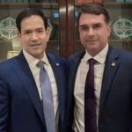 Em carta a Flávio Bolsonaro, Marco Rubio reafirma que EUA manterão tarifas contra o Brasil