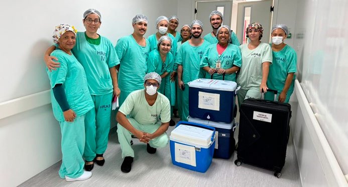 Hospitais estaduais realizam extração múltipla de órgãos em São Mateus e Vitória