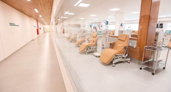 Hospital Hifa inaugura serviço de hemodiálise com capacidade para 960 sessões por mês
