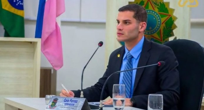 Partido impede vereador Caio Ferraz de concorrer a deputado estadual