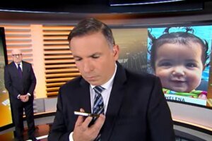 Reinaldo Gottino pede desculpas ao pai da bebê Helena após perguntar ao vivo: 'Está tudo bem?'