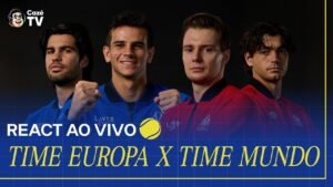 AO VIVO: REACT DA LAVER CUP 2026 | RAFAEL JODAR X ALEXANDER BUBLIK | ESPECIAL LAVER CUP