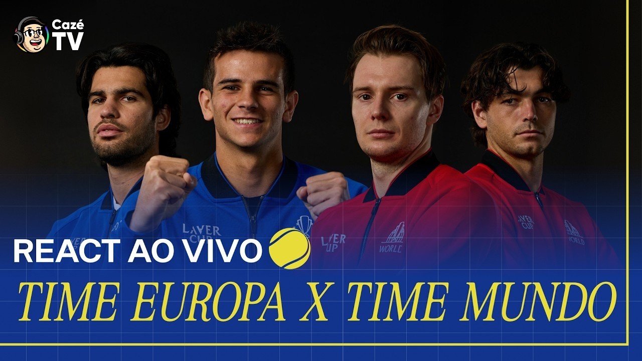 AO VIVO: REACT DA LAVER CUP 2026 | RAFAEL JODAR X ALEXANDER BUBLIK | ESPECIAL LAVER CUP