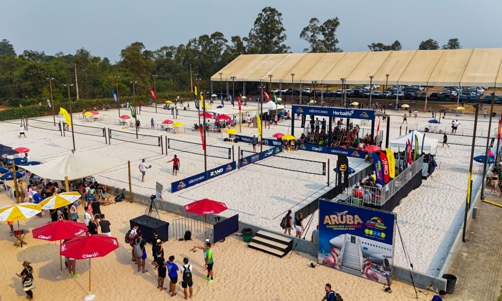 Valinhos (SP) recebe Super Etapa do Circuito Beach Tennis a partir desta quinta