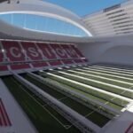 Clube suíço apresenta projeto de estádio com montanha-russa; veja
