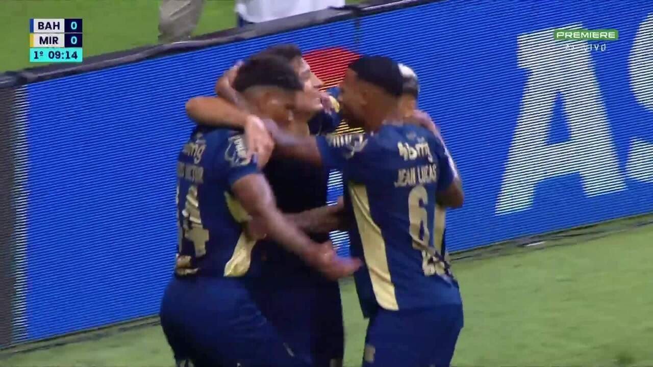 Ceni reclama de início de segundo tempo ruim do Bahia em vitória sobre o Mirassol: "Uma m..."