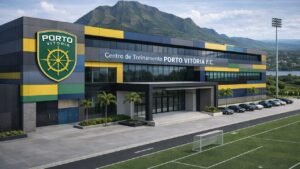 Porto Vitória retoma obras de CT com investimento de mais de R$ 8 milhões na 1ª fase; veja fotos