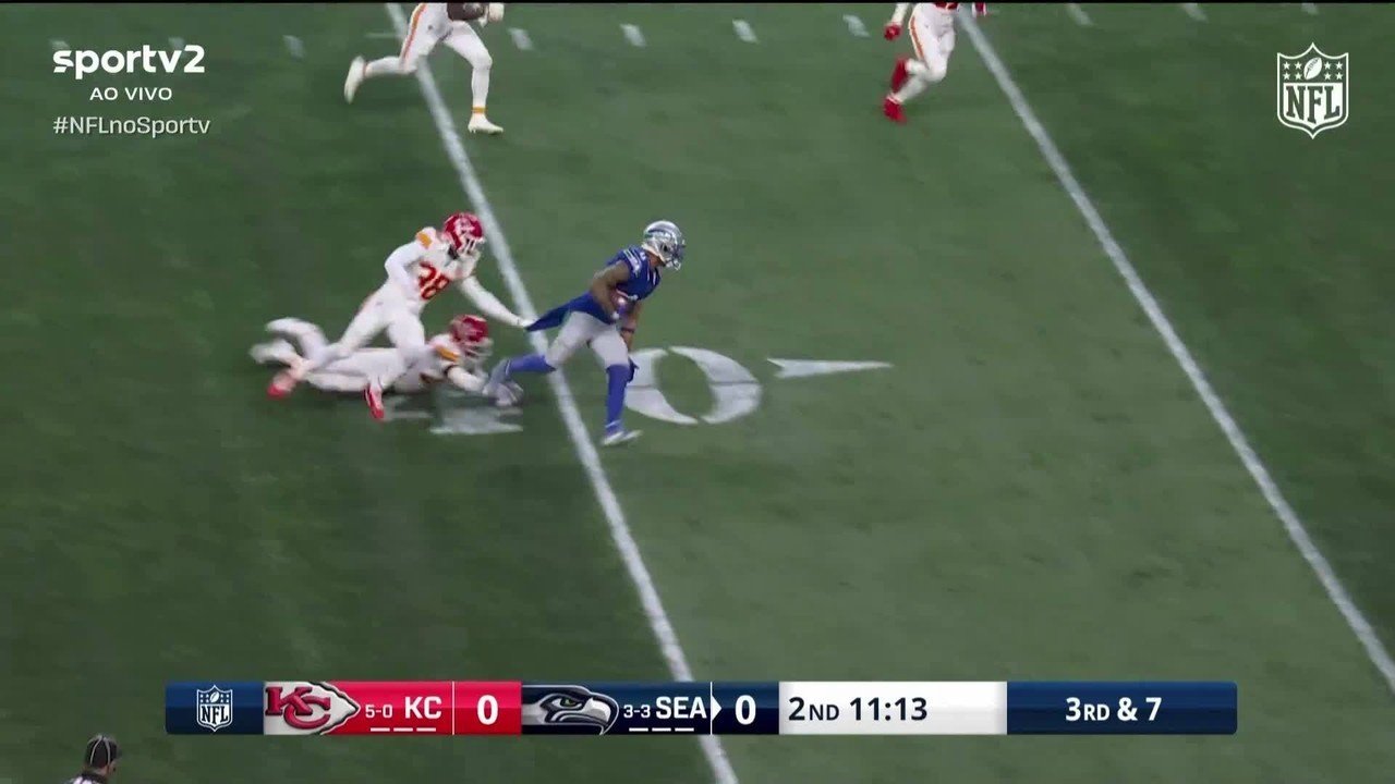 Mahomes é anulado, e Seahawks vence Chiefs no Sunday Night Football