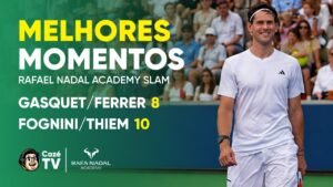 MELHORES MOMENTOS: NADAL/FERRER X MURRAY/THIEM | RAFA NADAL ACADEMY SLAM | JOGO 3
