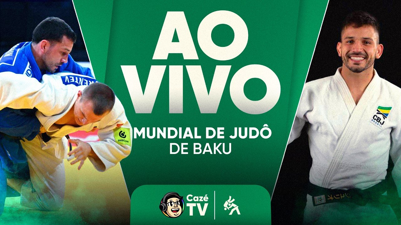 AO VIVO: JUDÔ | TIME BRASIL NO MUNDIAL DE BAKU 2026 | FINAIS