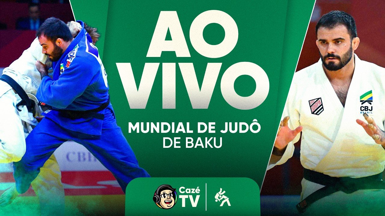 AO VIVO: JUDÔ | TIME BRASIL NO MUNDIAL DE BAKU 2026 | FINAIS