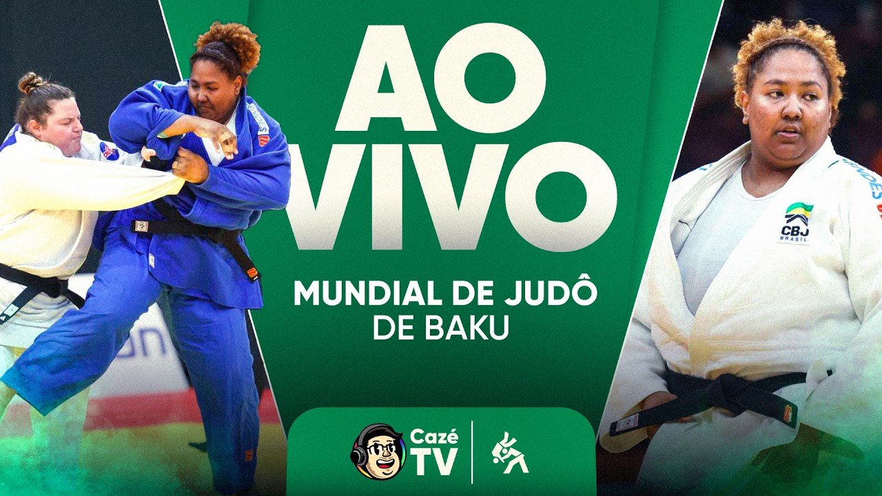 AO VIVO: JUDÔ | TIME BRASIL NO MUNDIAL DE BAKU 2026 | FINAIS | 7º DIA