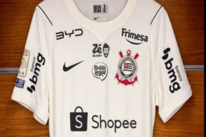 Shopee estreia como patrocinadora máster do Corinthians