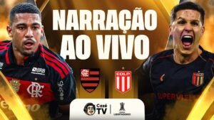 AO VIVO: FLAMENGO X ESTUDIANTES DE LA PLATA | LIBERTADORES | NARRAÇÃO | NOCHE DE COPA