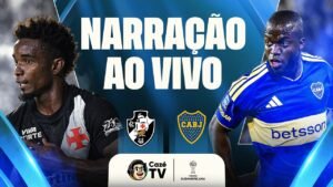 AO VIVO: VASCO X BOCA JUNIORS | SUL-AMERICANA | NARRAÇÃO | NOCHE DE COPA