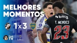 MELHORES MOMENTOS: VASCO DA GAMA 1 x 3 BOCA JUNIORS | SEMIFINAL (VOLTA) | CONMEBOL SULAMERICANA 2026
