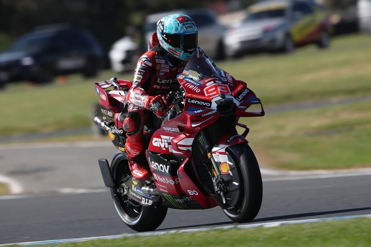 MotoGP: Márquez cai, mas crava pole na Austrália e Moreira é 10º