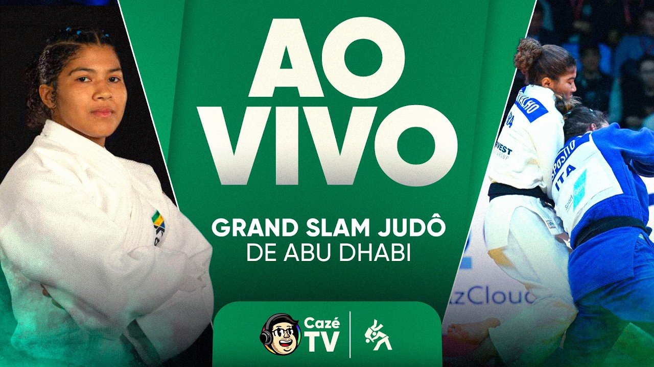 AO VIVO: JUDÔ | TIME BRASIL NO GRAND SLAM DE ABU DHABI | DIA 2