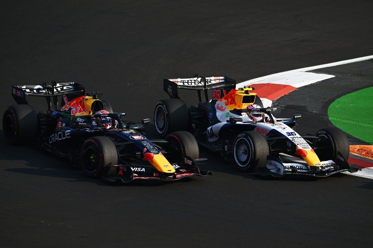 F1: Verstappen e Lawson são punidos após batida no TL2 no México