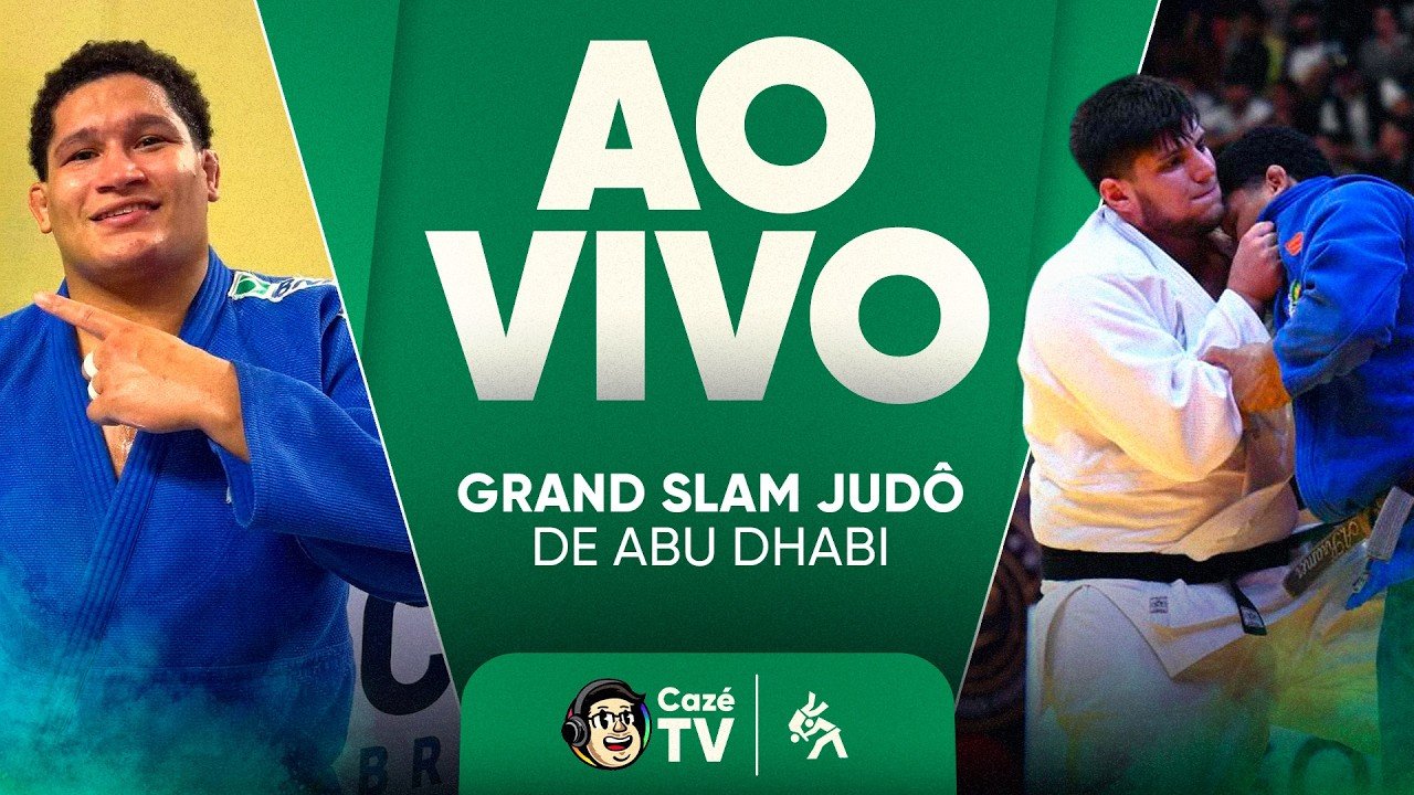 AO VIVO: JUDÔ | TIME BRASIL NO GRAND SLAM DE ABU DHABI | DIA 3