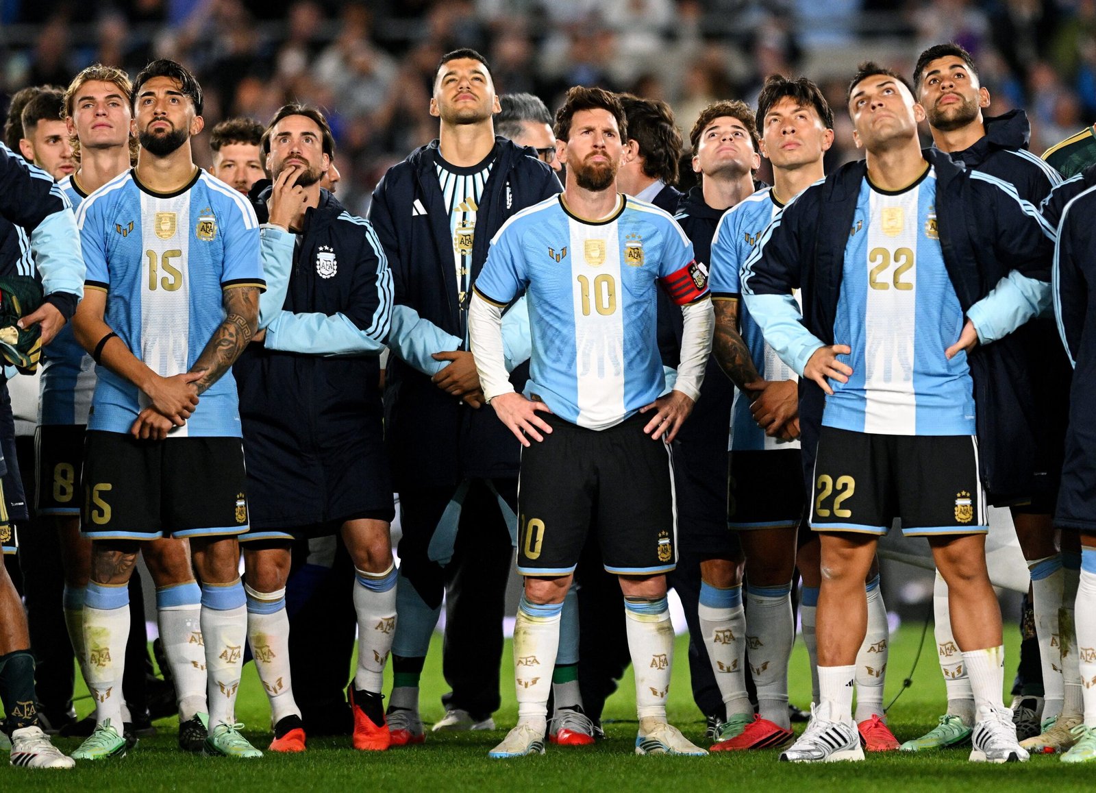 Veja quem são os três campeões mundiais da Argentina que não foram à despedida de Messi