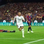 Mbappé atinge 100 gols pelo Real Madrid em vitória sobre o Barcelona