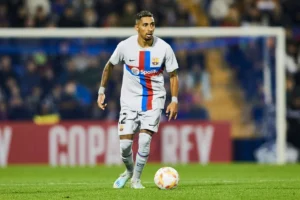 Raphinha não treina e segue dúvida do Barcelona contra o Getafe