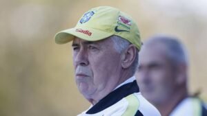 Ancelotti, treinador da Seleção Brasileira. (Foto: Rafael Ribeiro/CBF)