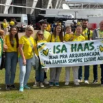 Familiares de Isa Haas saíram de Montenegro rumo a Porto Alegre para acompanhar e torcer pela zagueira.