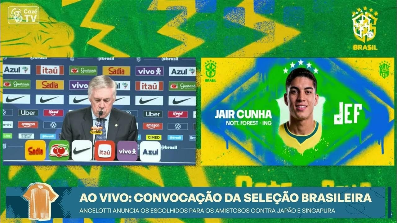 ANCELOTTI CONVOCA SELEÇÃO PARA ÚLTIMOS AMISTOSO COM SURPRESAS NA LISTA!
