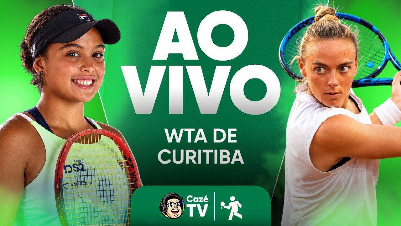 AO VIVO: A NOVA JOIA DO TÊNIS! NANÁ SILVA X ALICE TUBELLO | SEMIFINAL DO WTA DE CURITIBA